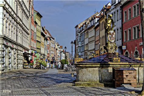 Der Wenzelsbrunnen am Marktplatz von Naumburg (Saale) Foto & Bild | deutschland, europe, sachsen ...