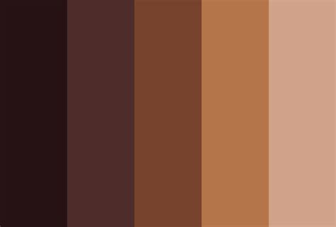 Brown Color Palettes - colordesigner.io