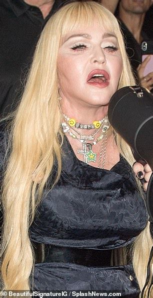 Madonna looks VERY different without filters | Daily Mail Online