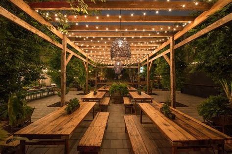 Pin by Meliora 🍀 on Shipping Container Cafe | Outdoor restaurant patio, Beer garden design ...