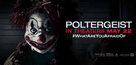 A Frightening Clown Attacks In New Poltergeist Clip