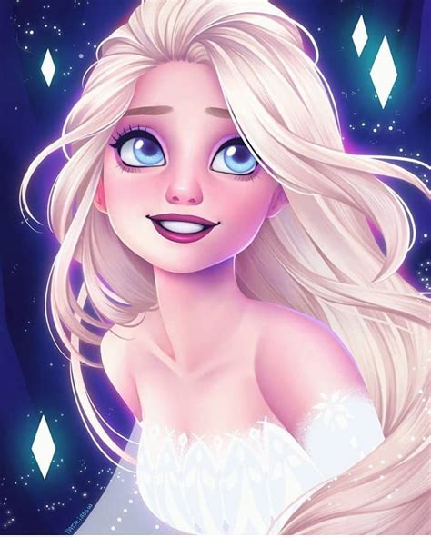 Anime Elsa Frozen 2 Fan Art - Goimages Talk