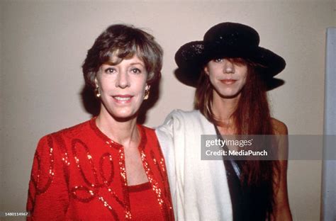 Carol Burnett and Carrie Hamilton at the Birthday Tribute to Ella... News Photo - Getty Images