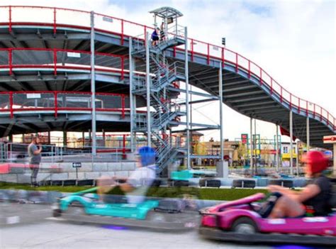 Massive Mario Kart-style go-kart track now open in Niagara Falls | CBC News