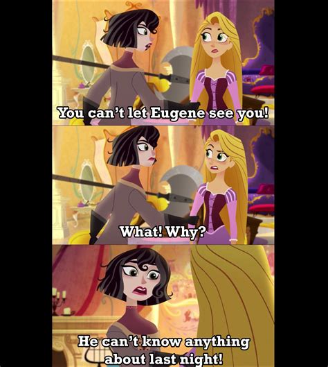 Tangled the Series but it’s out of context : r/memes