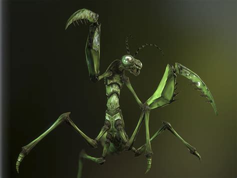 Praying mantis monster creature | 3D Creatures | Unity Asset Store