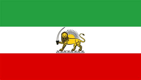 Pérsia 1907–1979 | Iran flag, Flag, Iran