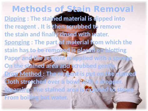 (PPTX) Methods of Stain Removal - DOKUMEN.TIPS