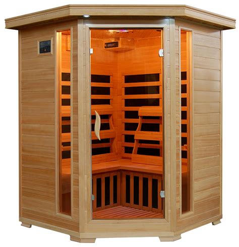 3 Person Far Infrared Sauna With Carbon Heaters