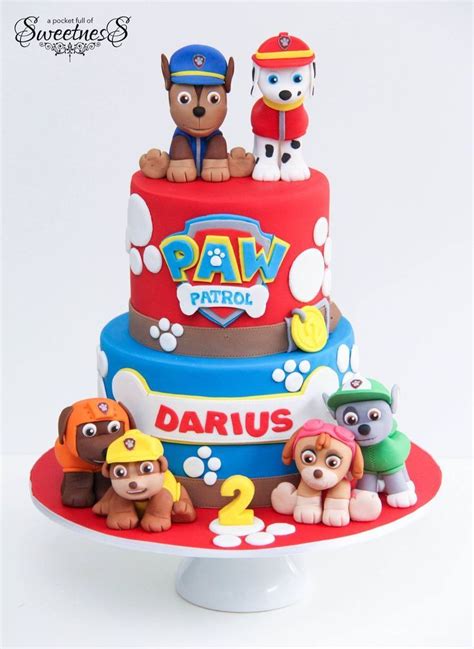 17 best ideas about Paw Patrol Cake on Pinterest | Paw patrol birthday cake, Puppy patrol and ...