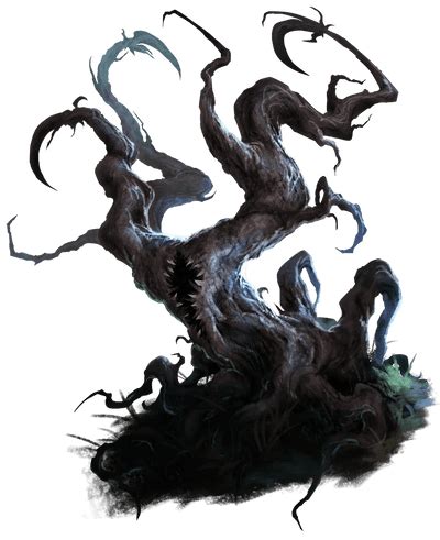 Pathfinder 2e Nexus - Creatures - Scythe Tree