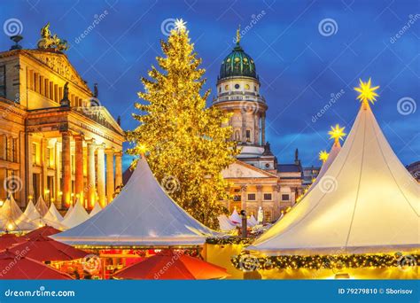 Christmas market in Berlin stock photo. Image of town - 79279810