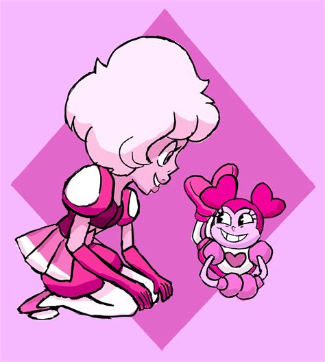 Pink Diamond and Spinel by Rabbott on Newgrounds