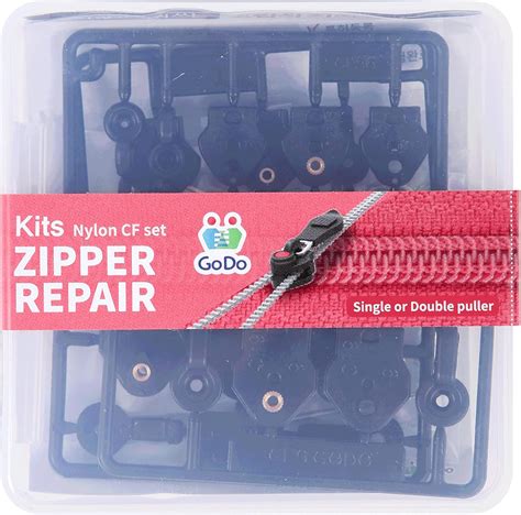 Amazon.com: GODO Nylon Zipper Slider Repair Replacement Kits ...