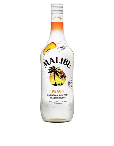 Peach Rum - Malibu Peach - Malibu Rum Drinks