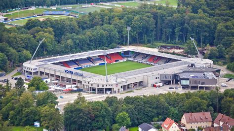 Voith-Arena: the smallest stadium in Bundesliga