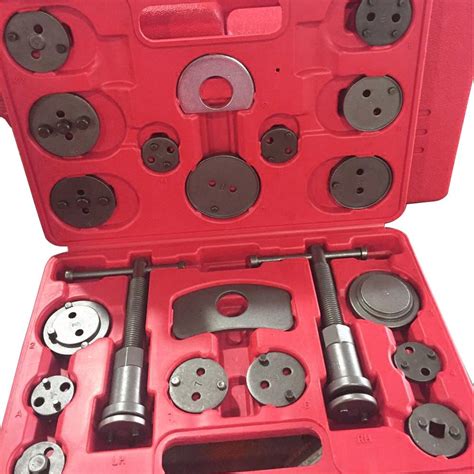 21-Piece Heavy Duty Disc Brake Caliper Tool Set and Wind Back Kit for ...