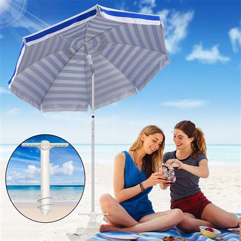 Parasol Stands & Bases Beach Parasol Bases Ground Spike Auger for ...