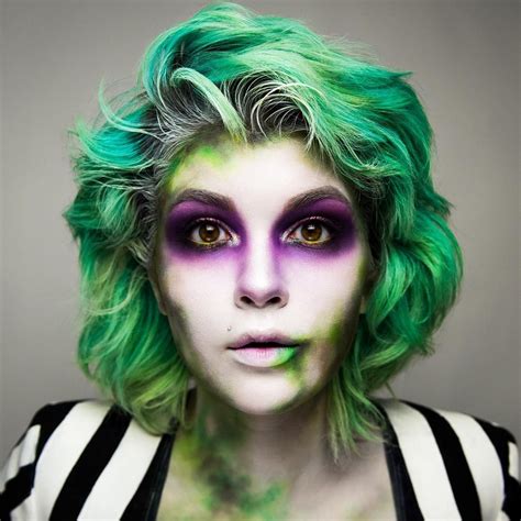 11 Halloween Makeup Looks That Will Make You Scream, "Beetlejuice, Beetlejuice, Beetlejuice ...