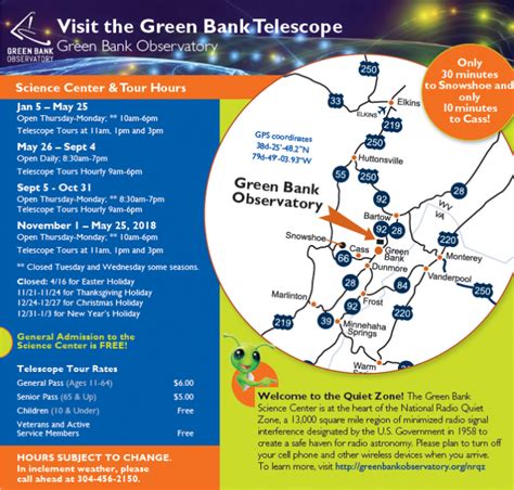 Reservations - Green Bank Observatory