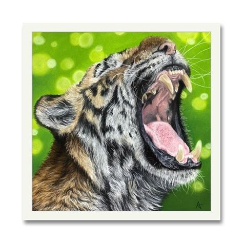 Hear Me Roar Fine Art Print | Amber Rose Art