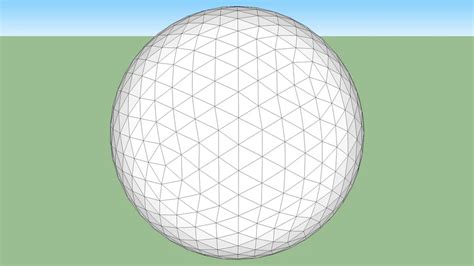 Geodesic sphere model | 3D Warehouse