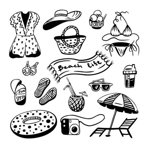 Things Clipart Black And White