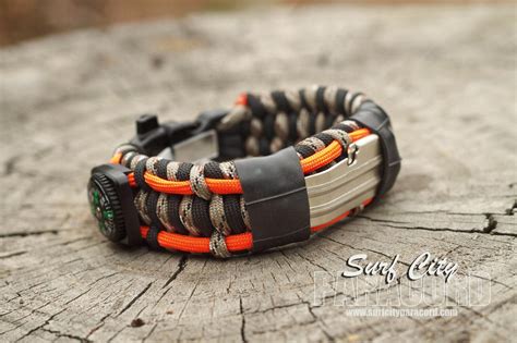 Ultimate Paracord Survival Bracelet Version 2 (Choice of Color) #survivalequipment | Survival ...