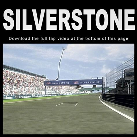 silverstone race track 3d model