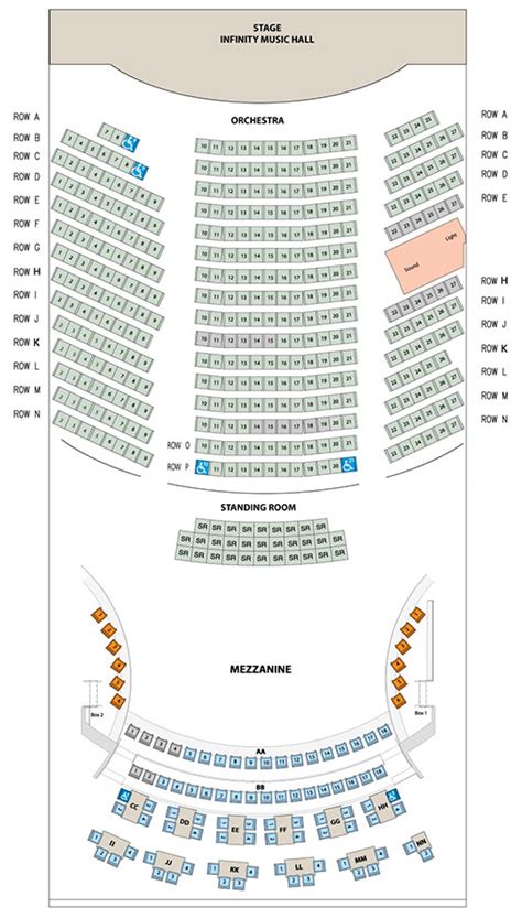 Bass Concert Hall Seating Chart Interactive | Elcho Table