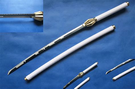 43" Japanese Anime Kenpachi Zaraki Sword Zanpakuto Japanese Sword New Version | eBay