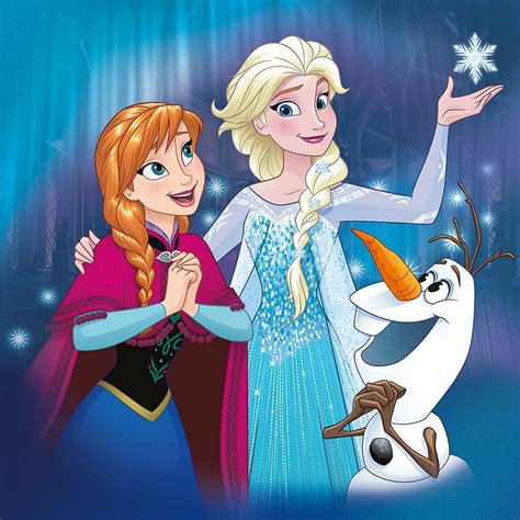 Elsa, Anna and Olaf - Elsa the Snow Queen Photo (40666032) - Fanpop