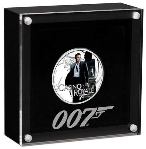 2022 James Bond 007 Casino Royale Half oz Silver Proof