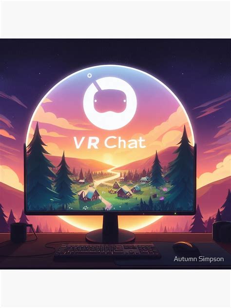 "Vrchat visionary logo" Sticker for Sale by Autumn Simpson | Redbubble