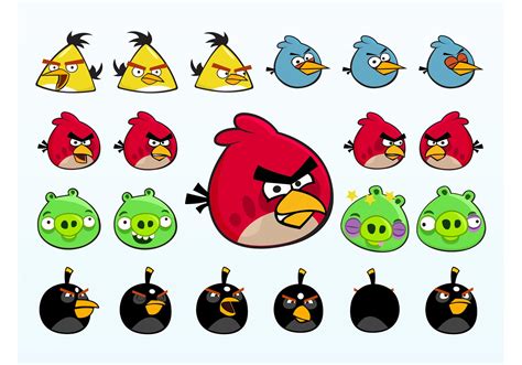 Personajes de Angry Birds 67807 Vector en Vecteezy