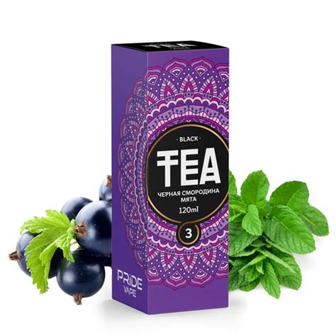 Tea Black Blackcurrant Mint 120 ml