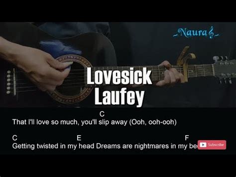 Laufey - Lovesick Guitar Chords Lyrics - YouTube