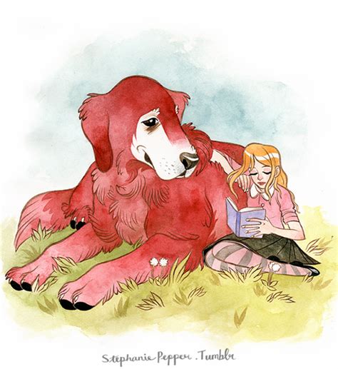 | an aged clifford and emily elizabeth aka clifford... | Book art, Fan ...