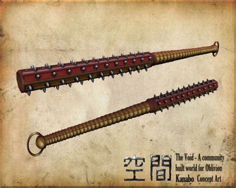 Kanabo - Design by MiideraSect image - Void-Oblivion mod for Elder Scrolls IV: Oblivion - ModDB