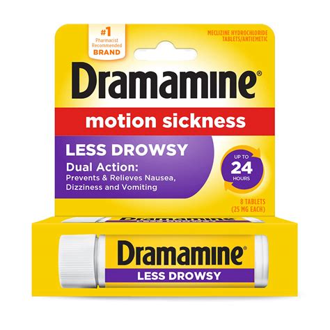 Buy Dramamine All Day Less Drowsy Motion ness | 8 s included Online at desertcartSINGAPORE