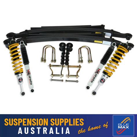 4x4 Suspension Lift Kit - Heavy Duty 40mm Raised - Nissan Navara D40 - Suspension Supplies Australia