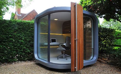 Work from Home in an Awesome Modern OfficePod | Designs & Ideas on Dornob