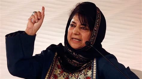 Mehbooba Mufti asks India, Pak to rise above political compulsions, initiate dialogue