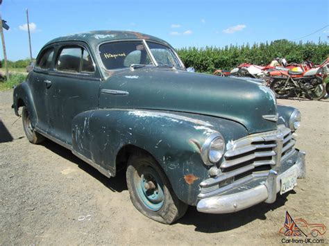 1948 CHEVROLET FLEETMASTER COUPE 2 DOOR COOL AMERICAN EASY PROJECT