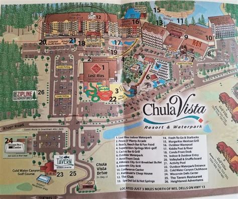 Chula Vista Resort Map - Carlye Albertina