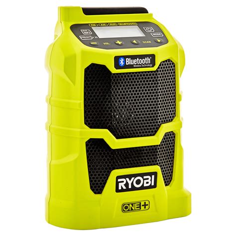 Ryobi Akku-Baustellenradio mit Bluetooth 'One+' R18R-0 grün/schwarz 18 V