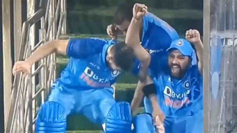 WATCH: Video of Virat Kohli and Rohit Sharma's wild celebration after ...