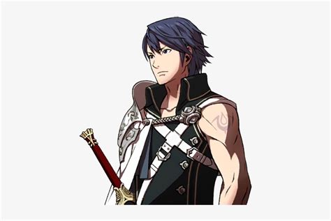 List Of Characters In Fire Emblem Awakening - Fire Emblem Chrom Portrait Transparent PNG ...