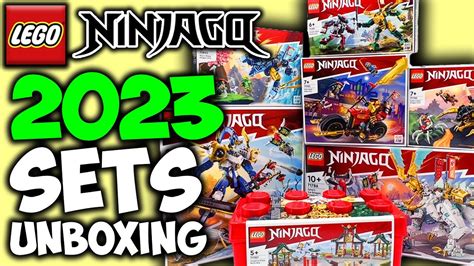 I got the 2023 Ninjago sets EARLY from Lego! | Brick Finds & Flips