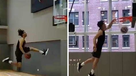 Greg Anthony's Hoops Phenom Son Cole Shows Off Insane Hops